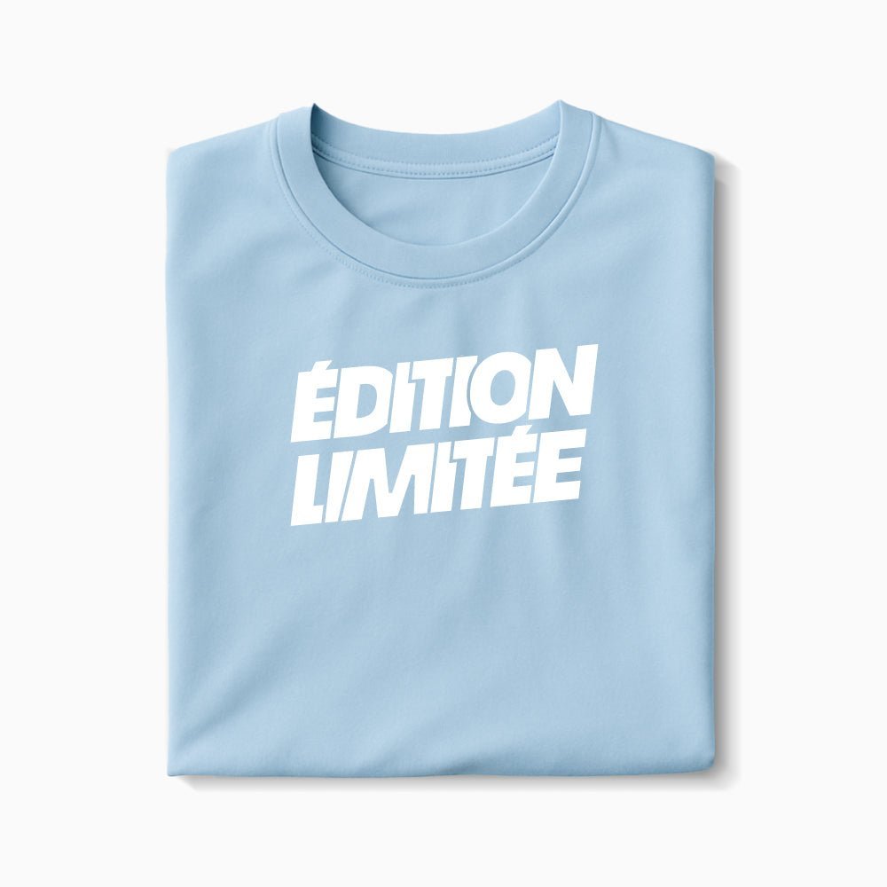 T-shirt Edition Limitée XS Bleu_arctique - Imprimé en France