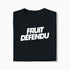 T-shirt Fruit Défendu XS Blanc - Imprimé en France