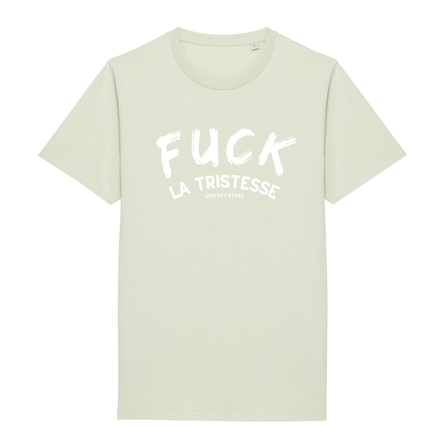 T - shirt Fuck la tristesse Vert XS - Imprimé en France