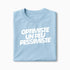 T-shirt Optimiste Un Peu Pessimiste XS Bleu_arctique - Imprimé en France