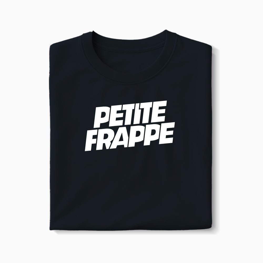 T-shirt Petite Frappe XS Noir - Imprimé en France