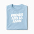 T-shirt Prends Moi La Main XS Bleu_arctique - Imprimé en France