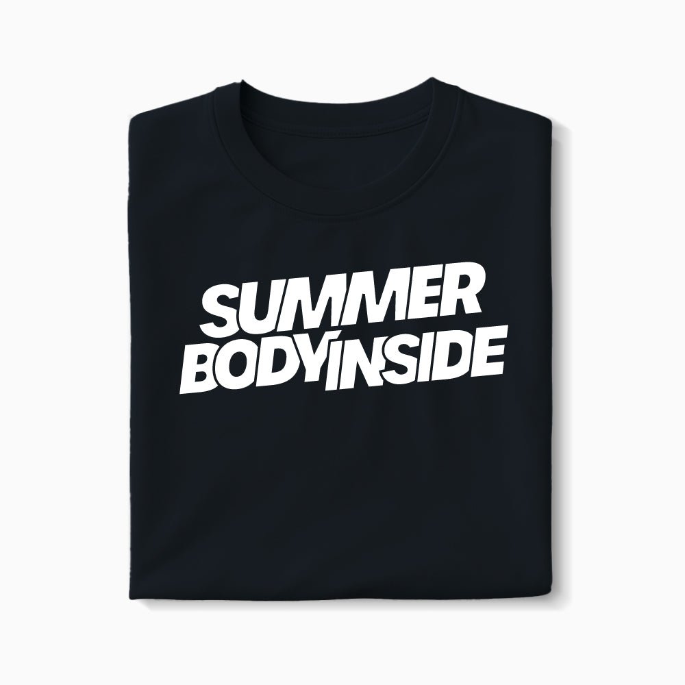 T-shirt Summer Body Inside XS Noir - Imprimé en France