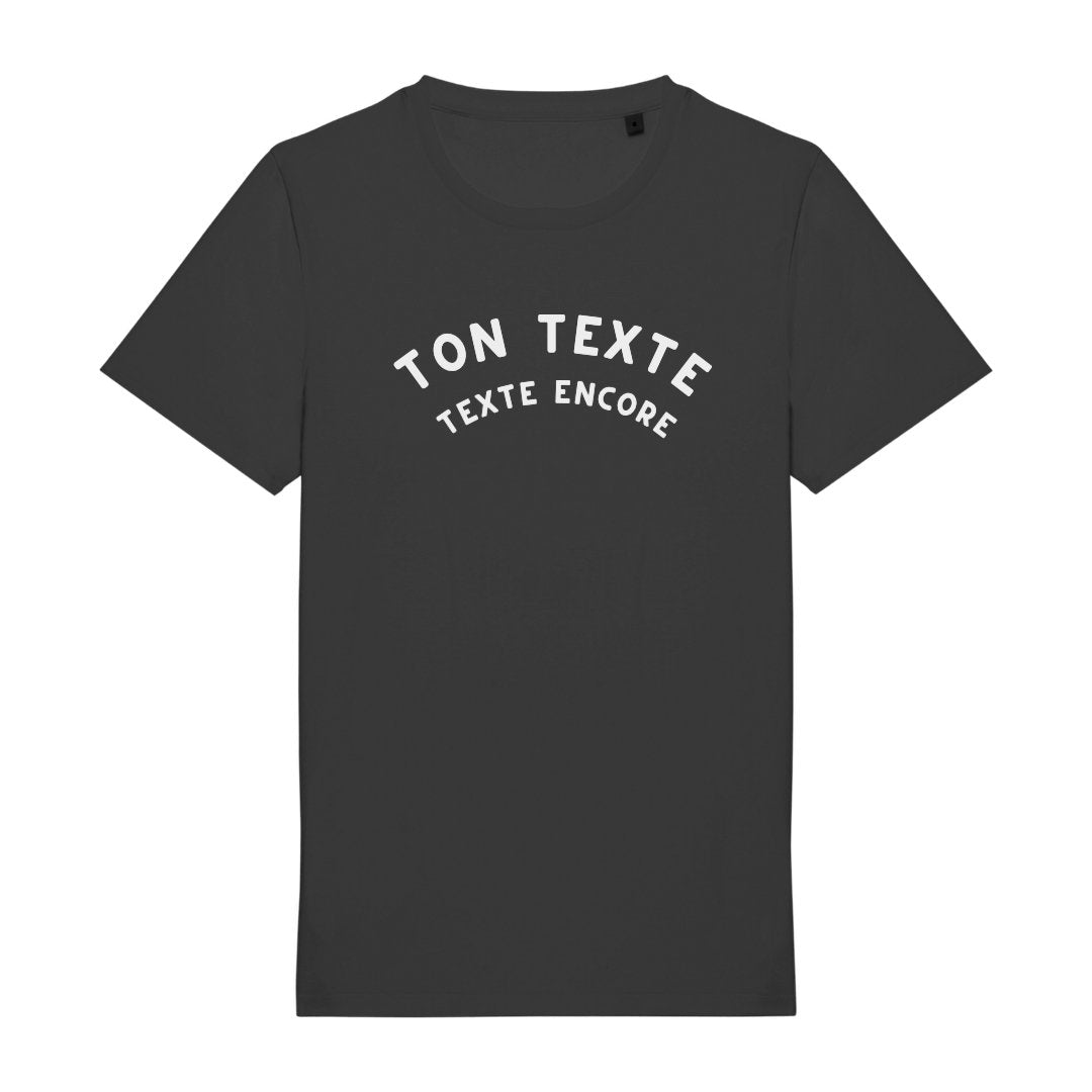 T-shirt à personnaliser en coton bio, fabriqué au Portugal mczr_price_29 - Imprimé en France