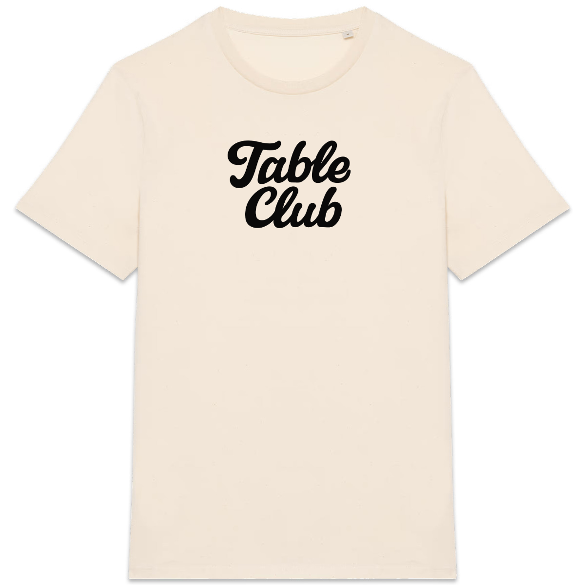 T-shirt Tabble Club — Naturel — recto