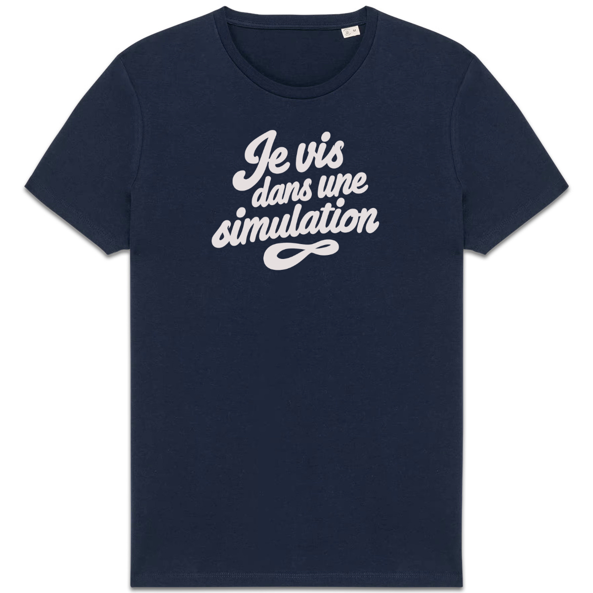 Je vis dans une simulation — Marine — recto