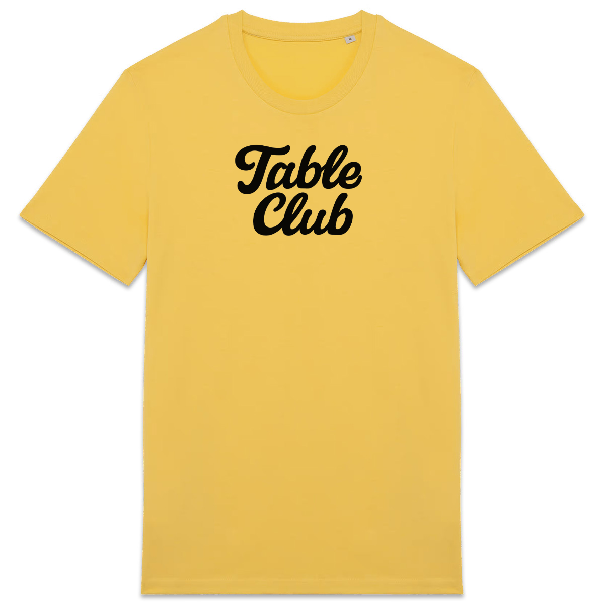 T-shirt Tabble Club — Jaune — recto