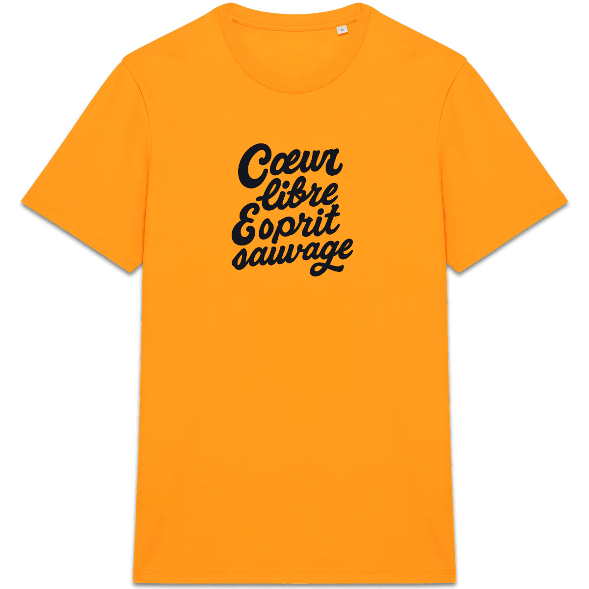 Cœur libre Esprit sauvage XS Orange - Imprimé en France