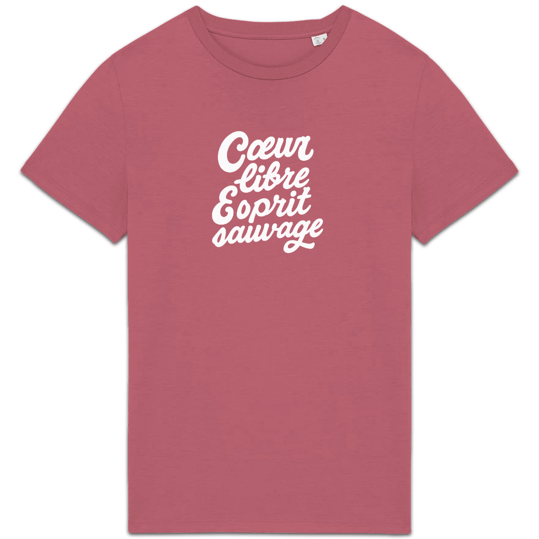 Cœur libre Esprit sauvage XS Rose - Imprimé en France