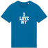 I love NY XS Bleu - Imprimé en France