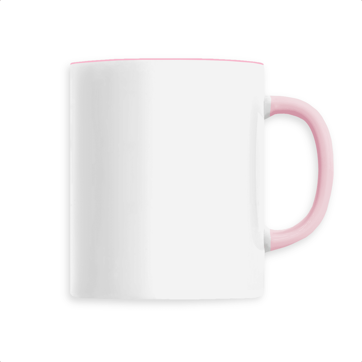 Mug à personnaliser Rose - Imprimé en France