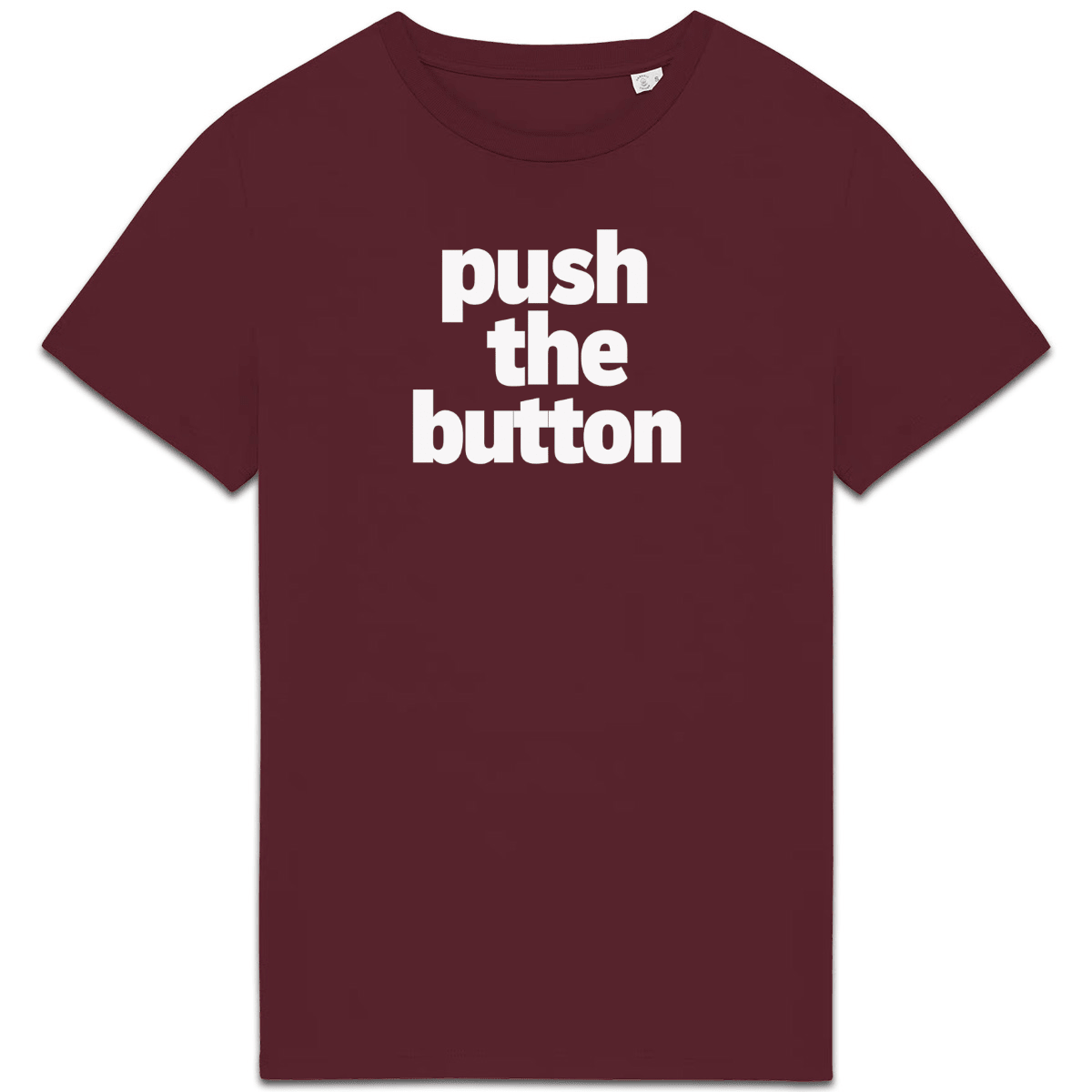 push the button XS Bordeaux - Imprimé en France