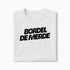 T-shirt Bordel De Merde XS Blanc - Imprimé en France