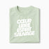 T-shirt Cœur libre, esprit sauvage XS Vert_celadon - Imprimé en France