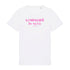 T-shirt Consent is Sexy - Capsule myodess XS Blanc/Rose - Imprimé en France