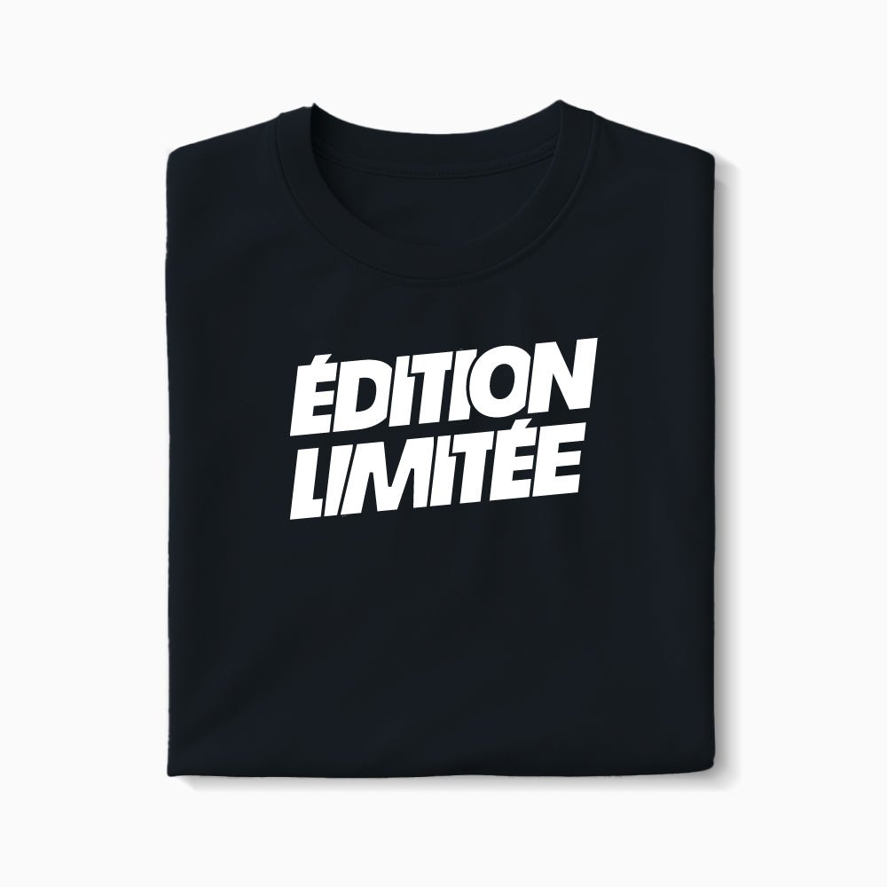 T-shirt Edition Limitée XS Noir - Imprimé en France