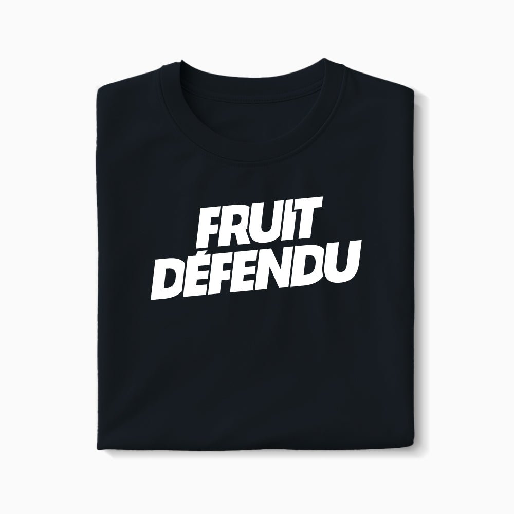 T-shirt Fruit Défendu XS Blanc - Imprimé en France