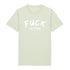 T - shirt Fuck la peur Vert XS - Imprimé en France