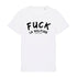 T - shirt Fuck la solitude Blanc XS - Imprimé en France