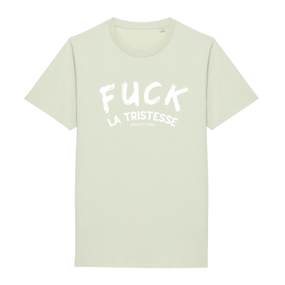 T - shirt Fuck la tristesse Vert XS - Imprimé en France