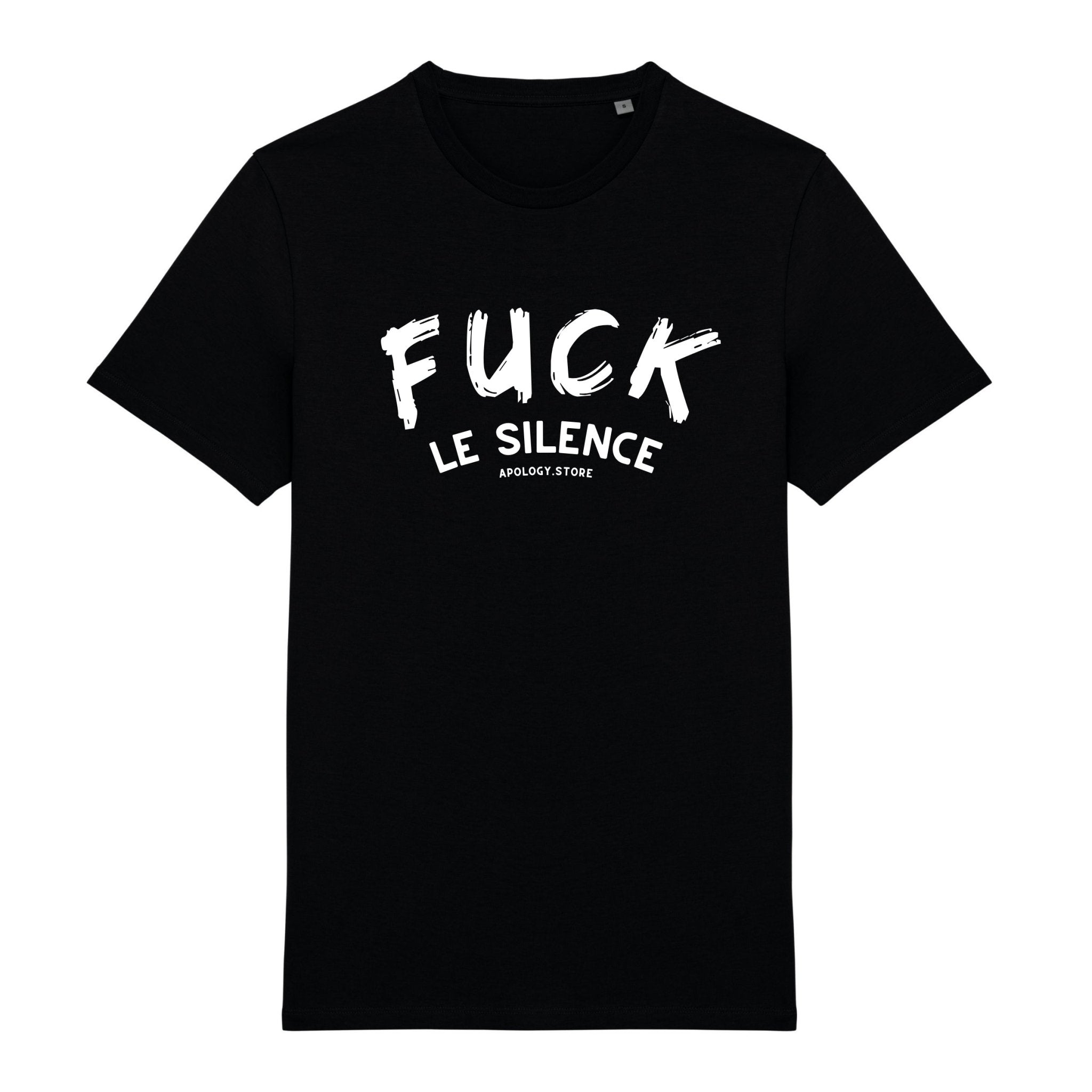 T - shirt Fuck le silence Noir XS - Imprimé en France