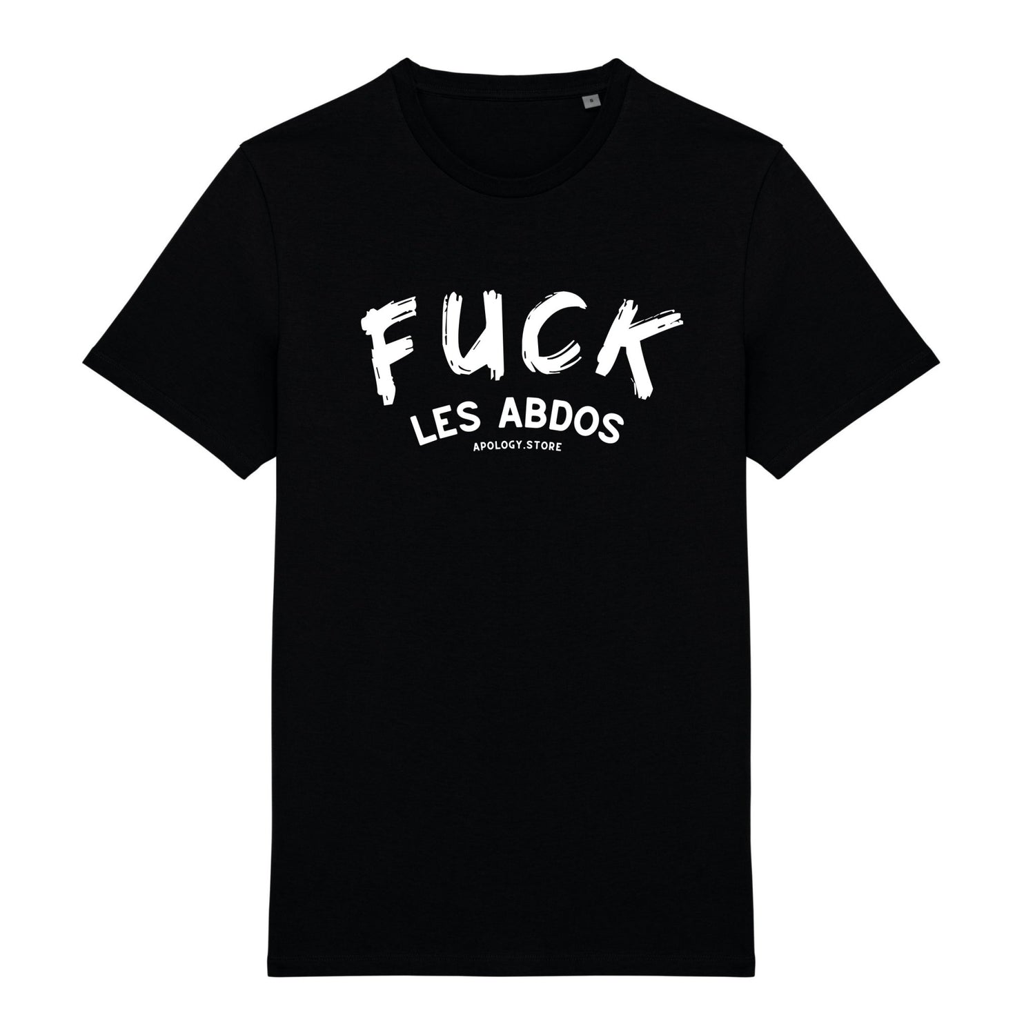 T - shirt Fuck les abdos Noir XS - Imprimé en France