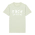 T - shirt Fuck les hashtags Vert XS - Imprimé en France