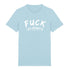 T - shirt Fuck les regrets Bleu XS - Imprimé en France