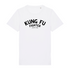 T-shirt Kung Fu Fighter - Fabriqué au Portugal XS Blanc - Imprimé en France