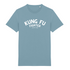 T-shirt Kung Fu Fighter - Fabriqué au Portugal XS Bleu_arctique - Imprimé en France