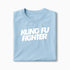 T-shirt Kung Fu Fighter XS Bleu_arctique - Imprimé en France