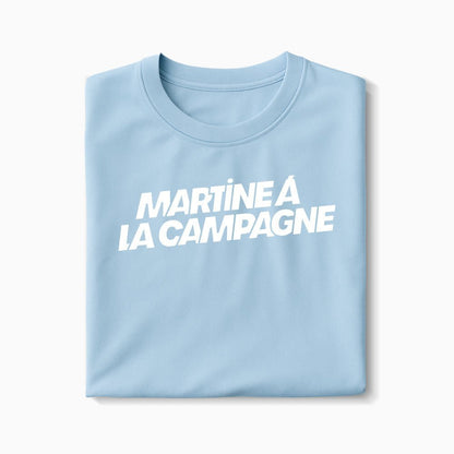 T-shirt Martine à la Campagne XS Bleu_arctique - Imprimé en France