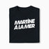 T-shirt Martine à la Mer XS Noir - Imprimé en France