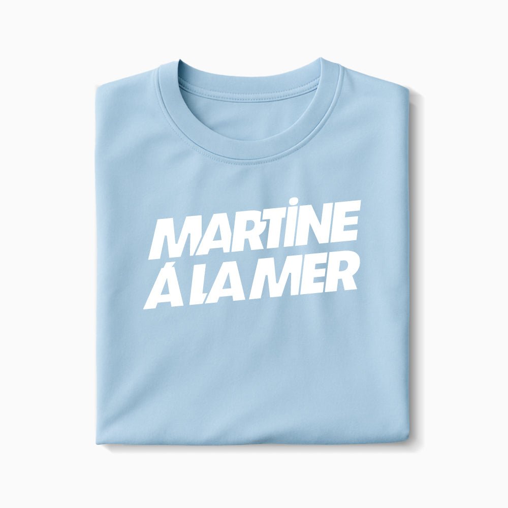 T-shirt Martine à la Mer XS Bleu_arctique - Imprimé en France