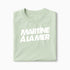 T-shirt Martine à la Mer XS Vert_celadon - Imprimé en France