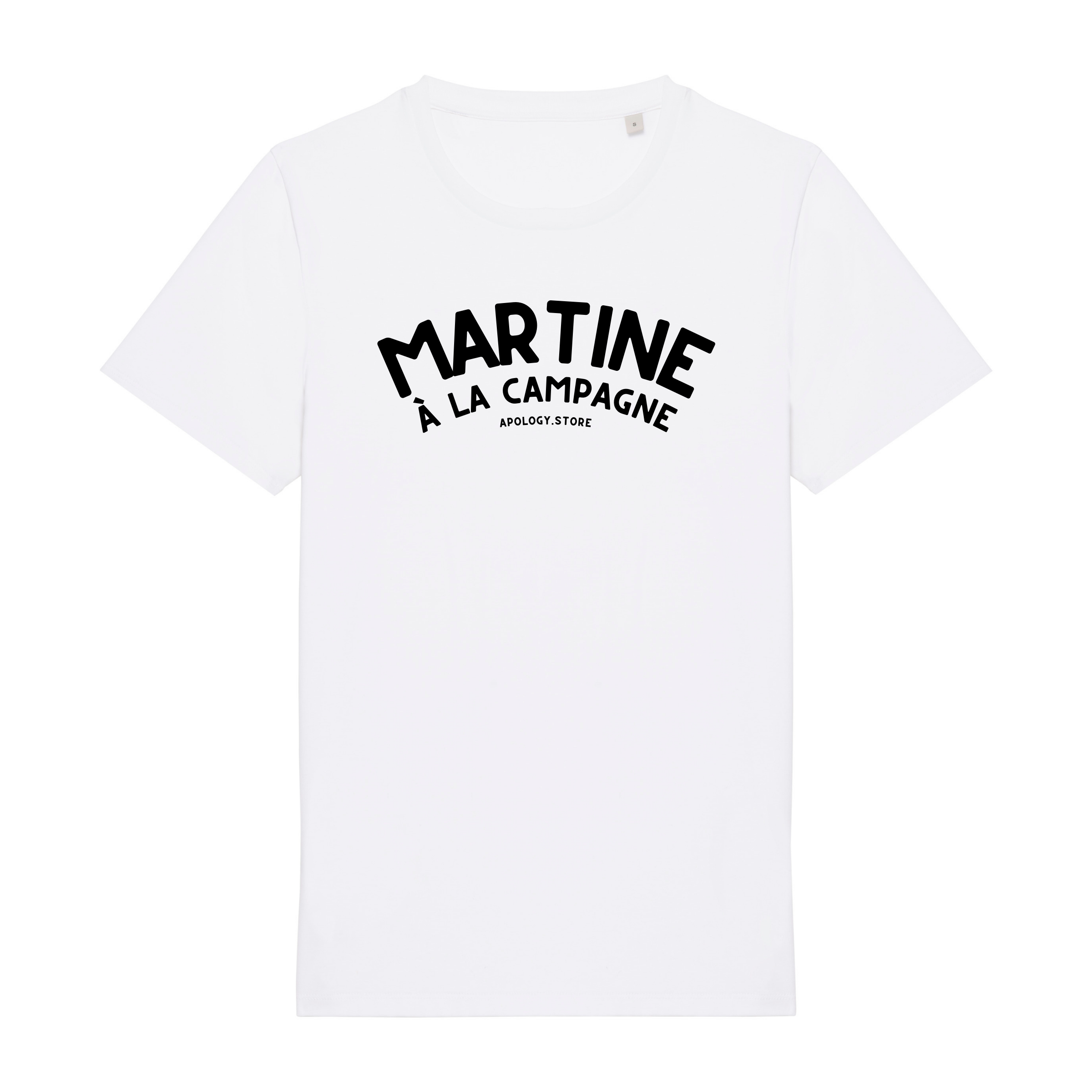 T-shirt Martine à la Campagne - Fabriqué au Portugal XS Blanc - Imprimé en France
