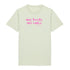 T-shirt My Body My Rules - Capsule myodess XS Vert/Rose - Imprimé en France