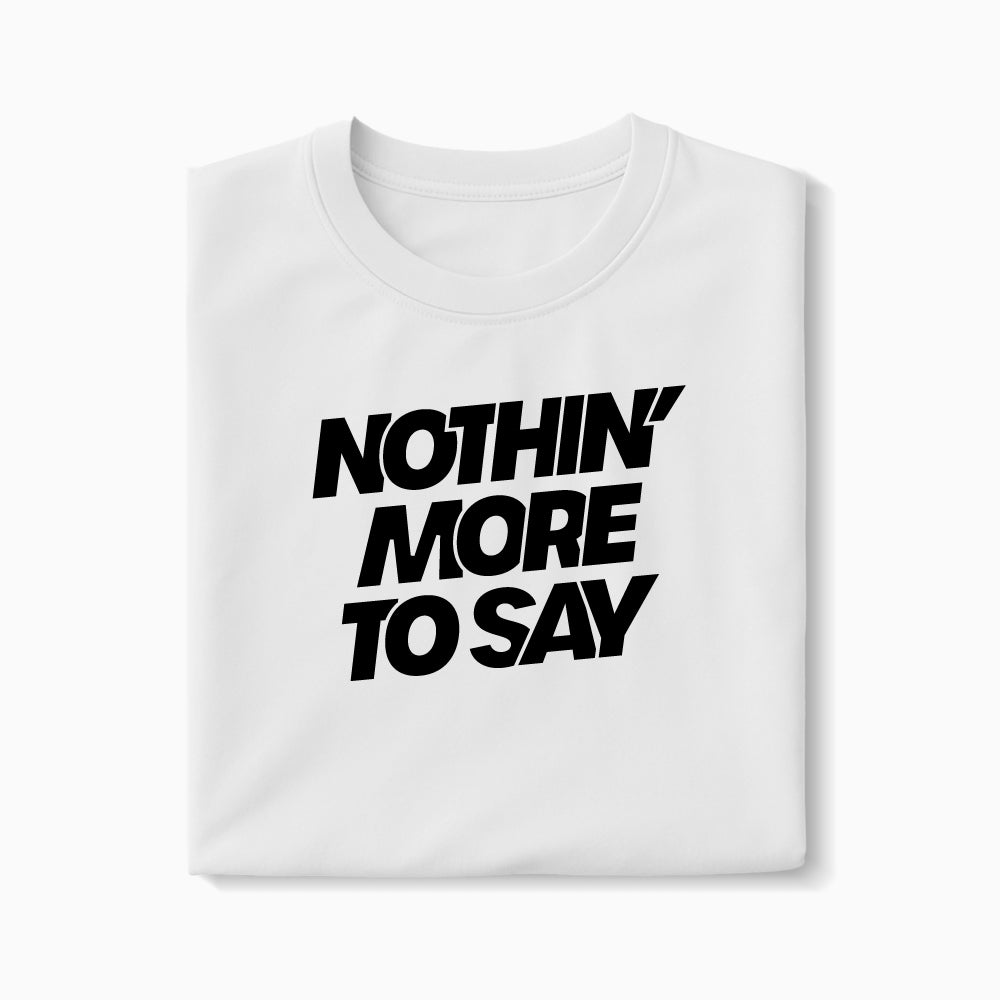 T-shirt Nothin&