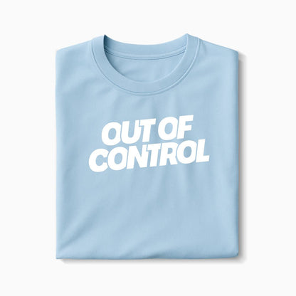 T-shirt Out Of Control XS Bleu_arctique - Imprimé en France