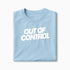 T-shirt Out Of Control XS Bleu_arctique - Imprimé en France