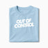 T-shirt Out Of Control XS Bleu_arctique - Imprimé en France