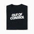 T-shirt Out Of Control XS Noir - Imprimé en France