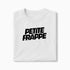 T-shirt Petite Frappe XS Blanc - Imprimé en France