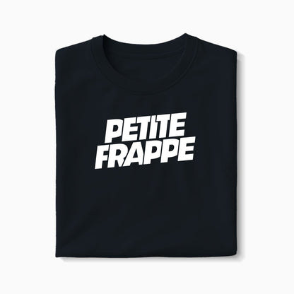 T-shirt Petite Frappe XS Noir - Imprimé en France