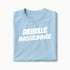 T-shirt Rebelle Passionnée XS Bleu_arctique - Imprimé en France