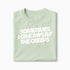T-shirt Sometimes I Give Myself The Creeps XS Vert_celadon - Imprimé en France
