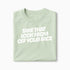 T-shirt Take That Look From Off Your Face XS Vert_celadon - Imprimé en France