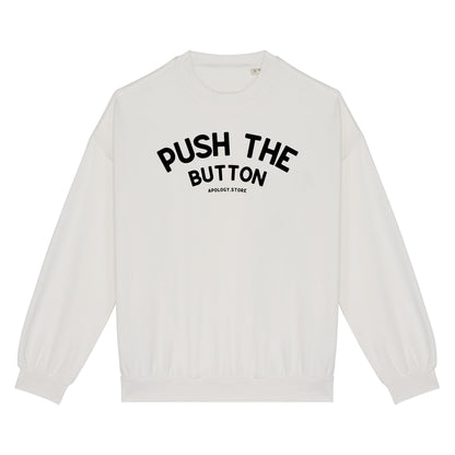Sweat-shirt Push the button - Fabriqué au Portugal XS Ivoire - Imprimé en France
