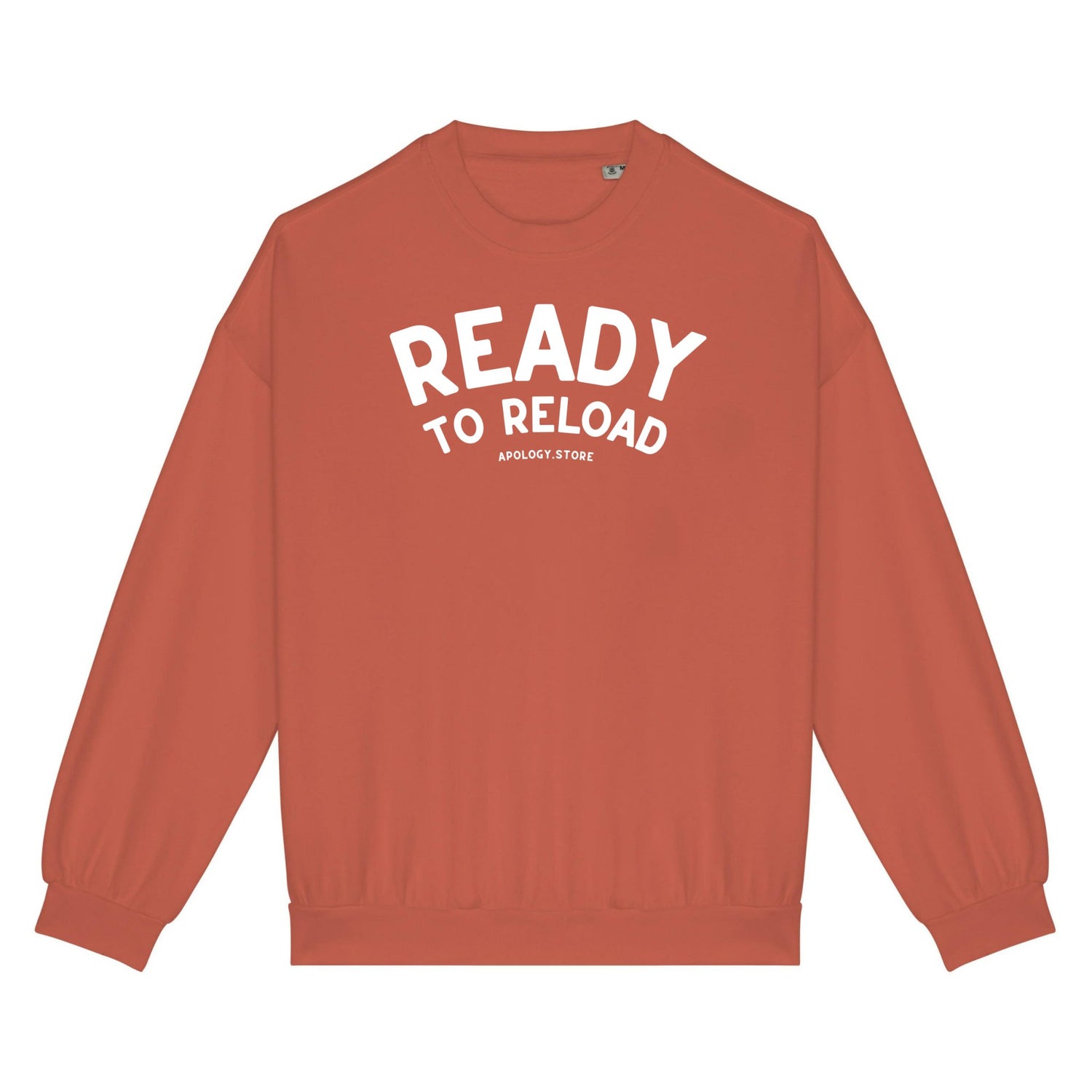 Sweat-shirt Ready To Reload - Fabriqué au Portugal XS Orange_pomelo - Imprimé en France