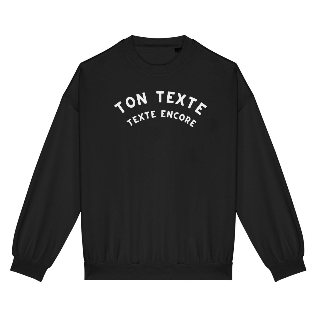 Sweatshirt à personnaliser, fabriqué au Portugal mczr_price_59 - Imprimé en France